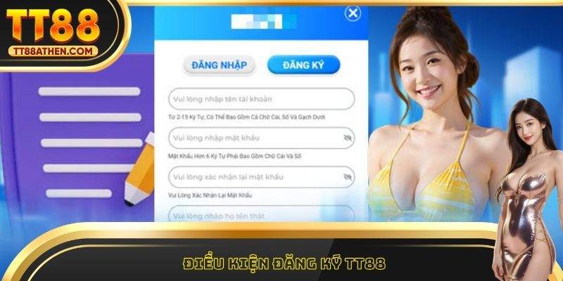 Điều kiện đăng ký tt88